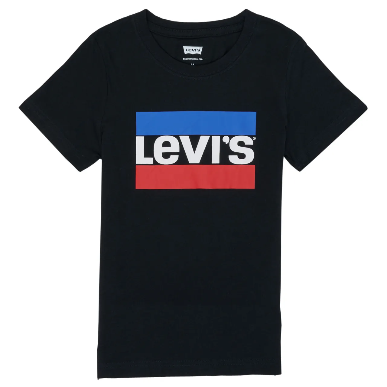 Levis  SPORTSWEAR LOGO TEE  boys's Children's T shirt in Black