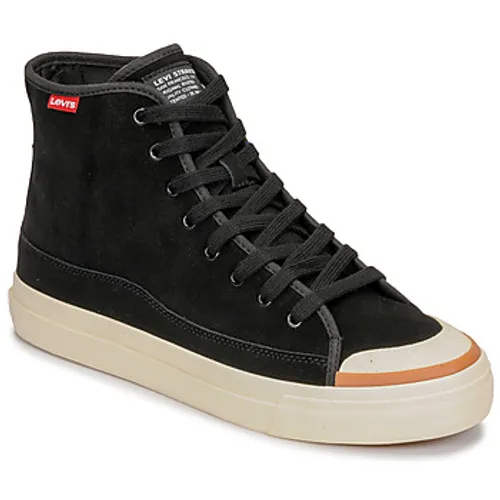 Levis  SQUARE HIGH  men's Shoes (High-top Trainers) in Black