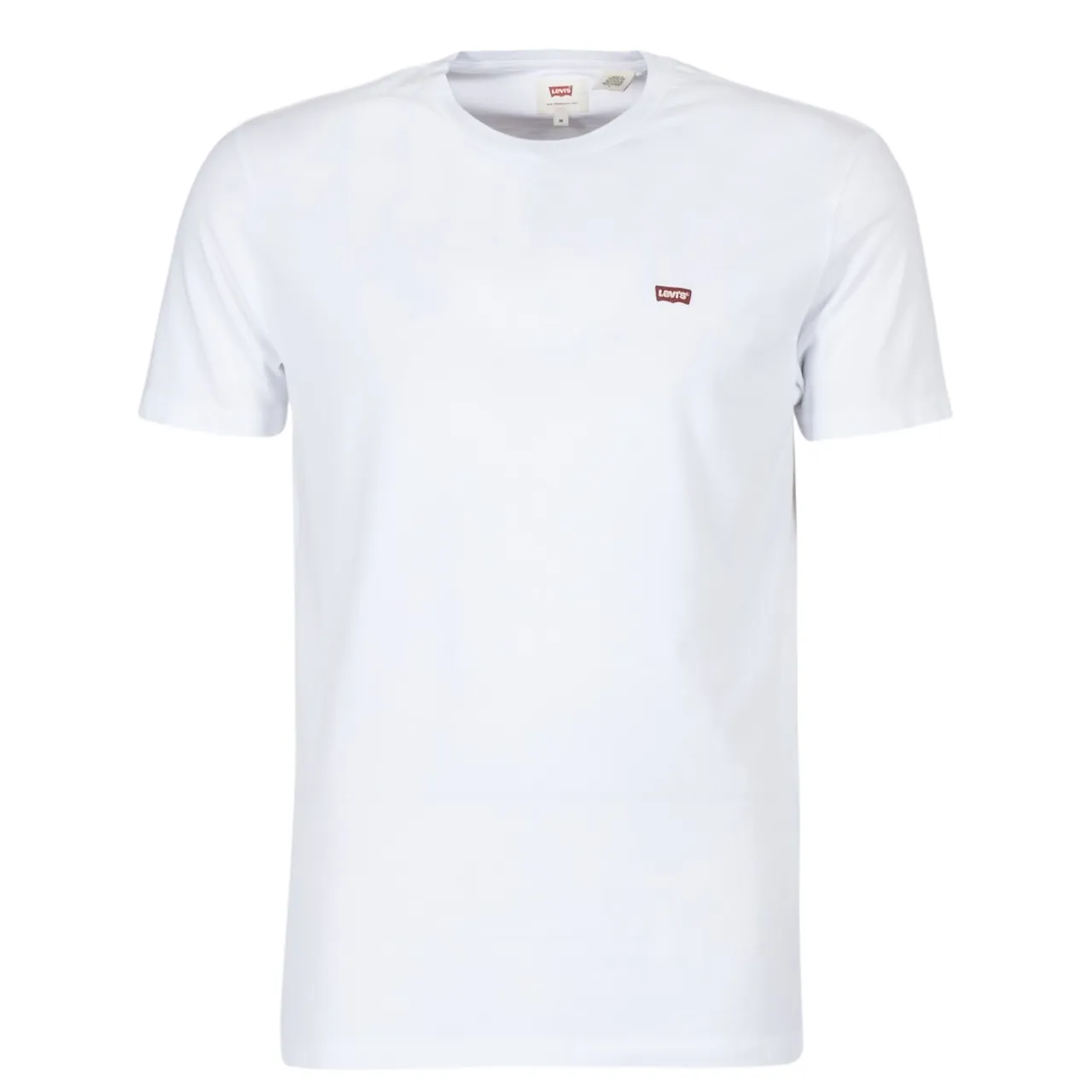 Levis  SS ORIGINAL HM TEE  men's T shirt in White
