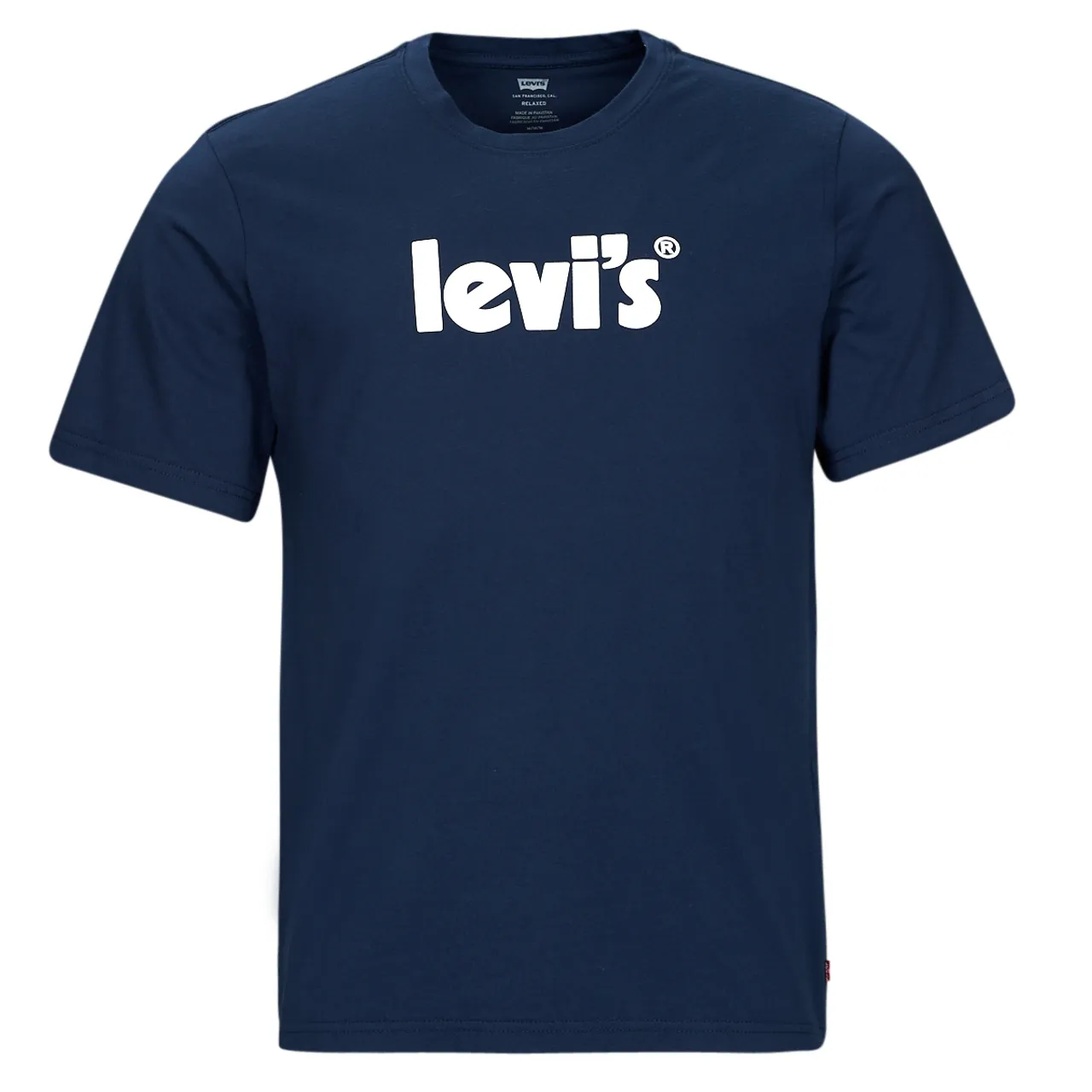 Levis  SS RELAXED FIT TEE  men's T shirt in Marine
