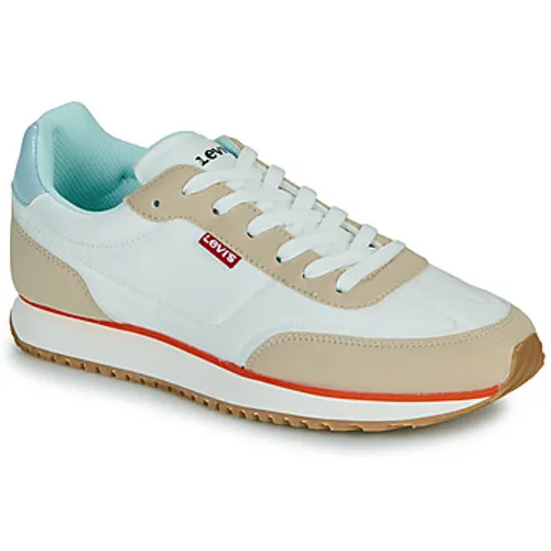 Levis  STAG RUNNER S  women's Shoes (Trainers) in White