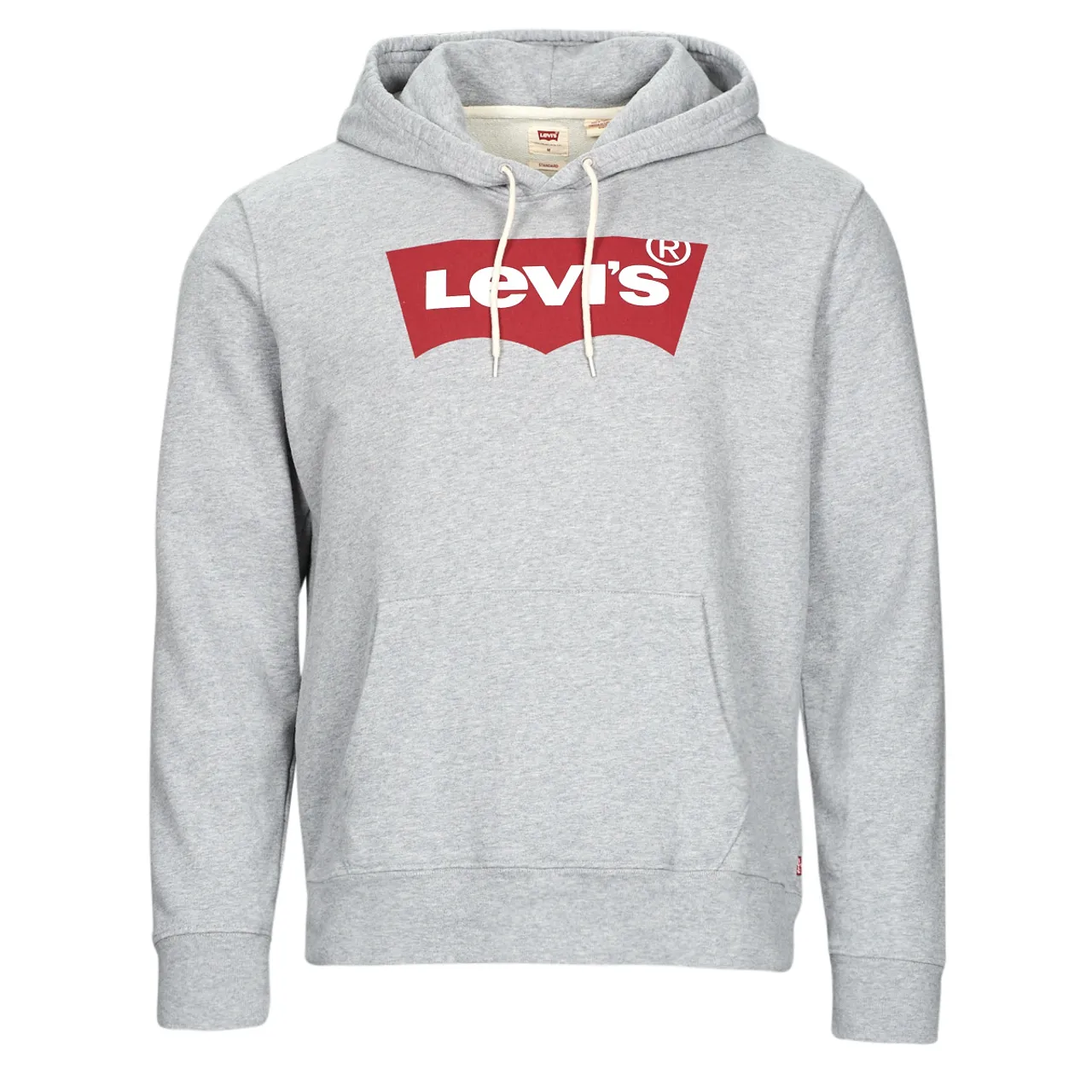 Levis  STANDARD GRAPHIC HOODIE  men's Sweatshirt in Grey