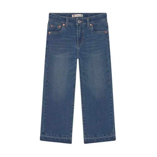 Levi's , Straight Cut High Waist Jeans ,Blue male, Sizes: