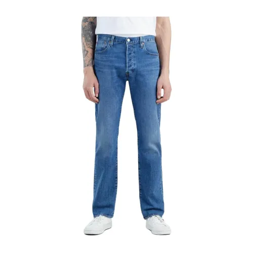 Levi's , Straight Jeans ,Blue male, Sizes: