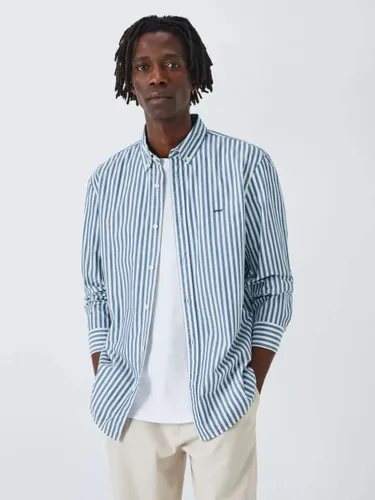 Levi's Striped Cotton Shirt, Blue/White - Blue/White - Male