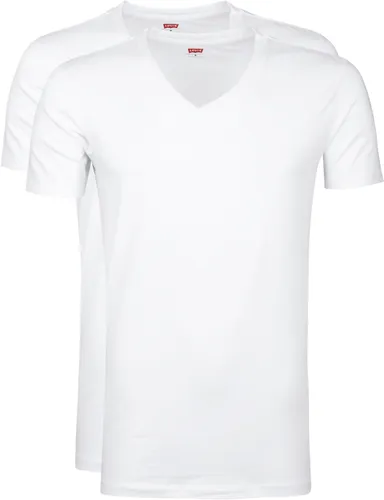 Levi's T-Shirt V-Neck 2Pack White