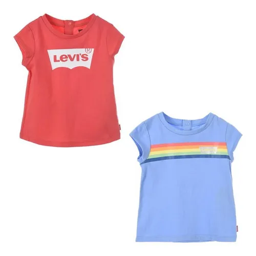 Levis Two Pack T Shirt Set Infants - Pink