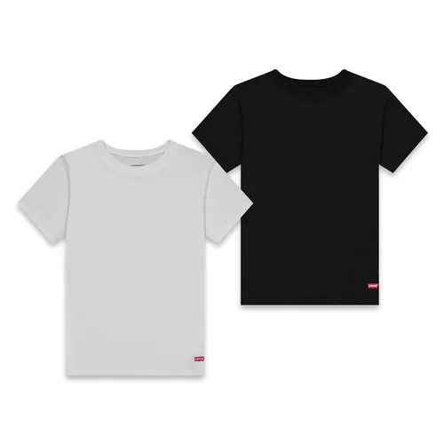 Levis Two Pack T Shirt Set Juniors - Black