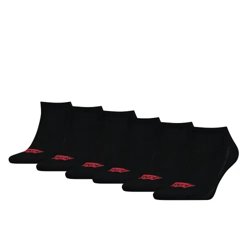 Levi's Unisex Batwing Logo Low Cut Socks Jet Black 43/46
