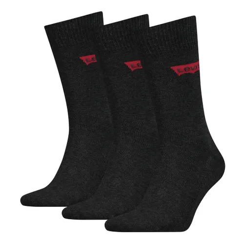 Levi's Unisex Regular Cut Batwing Logo (3-pack) Socks