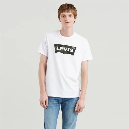 Levis Varsity Circle T-Shirt - White