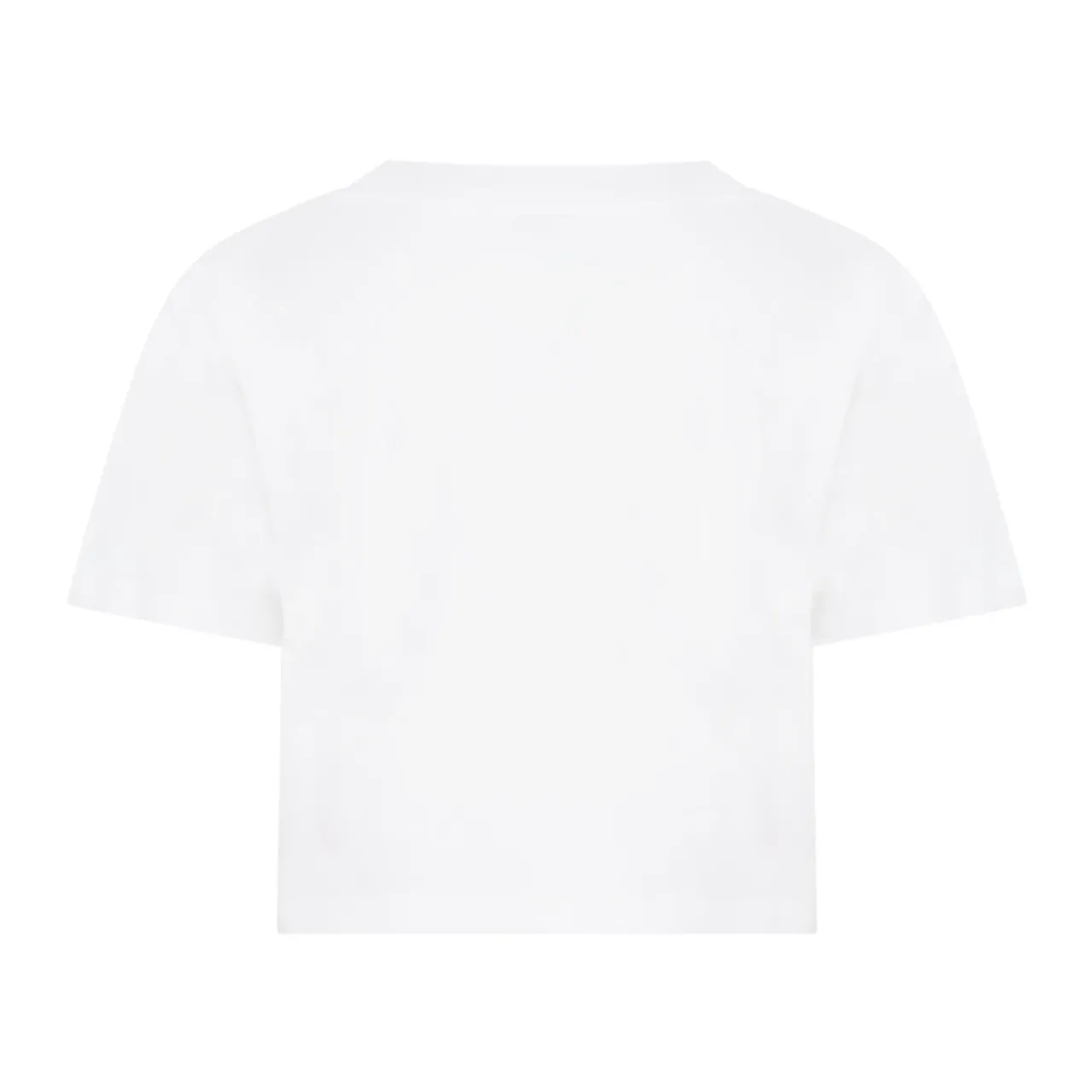 Levi's , White Logo Cropped T-Shirt ,White unisex, Sizes: