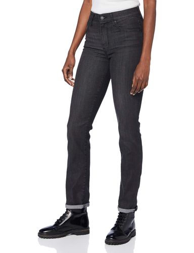 Levi's Women's 724 High Rise Straight Jeans, Black Cloud, 30W / 30L