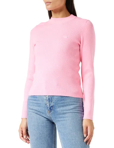 Levi's Women's Crew Rib Sweater Begonia Pink (Pink) XS