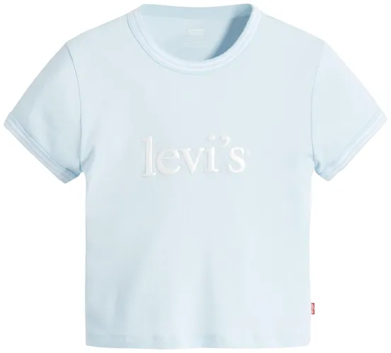 Levi's Women's Graphic Ringer Mini Tee Sweater