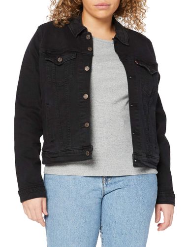 Levi's Women's Original Trucker Denim Jacket, Black (Black Rose 0070), X-Small (Manufacturer size: XS)