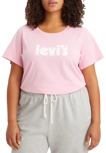 Levi's Women's Pl Perfect Tee Ssnl Poster Logo Plus Pr