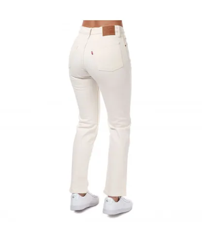 Levi's Womenss Levis 501 Crop Natural Order Jeans in Cotton