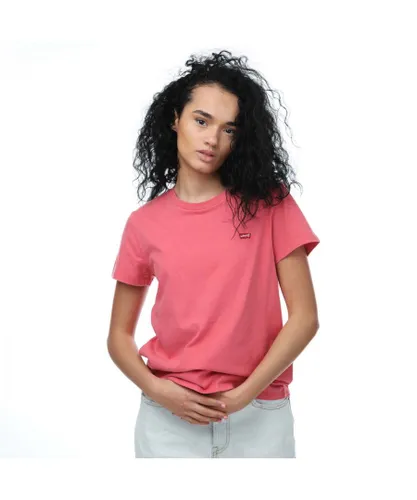 Levi's Womenss Levis Perfect T-Shirt in Pink Cotton