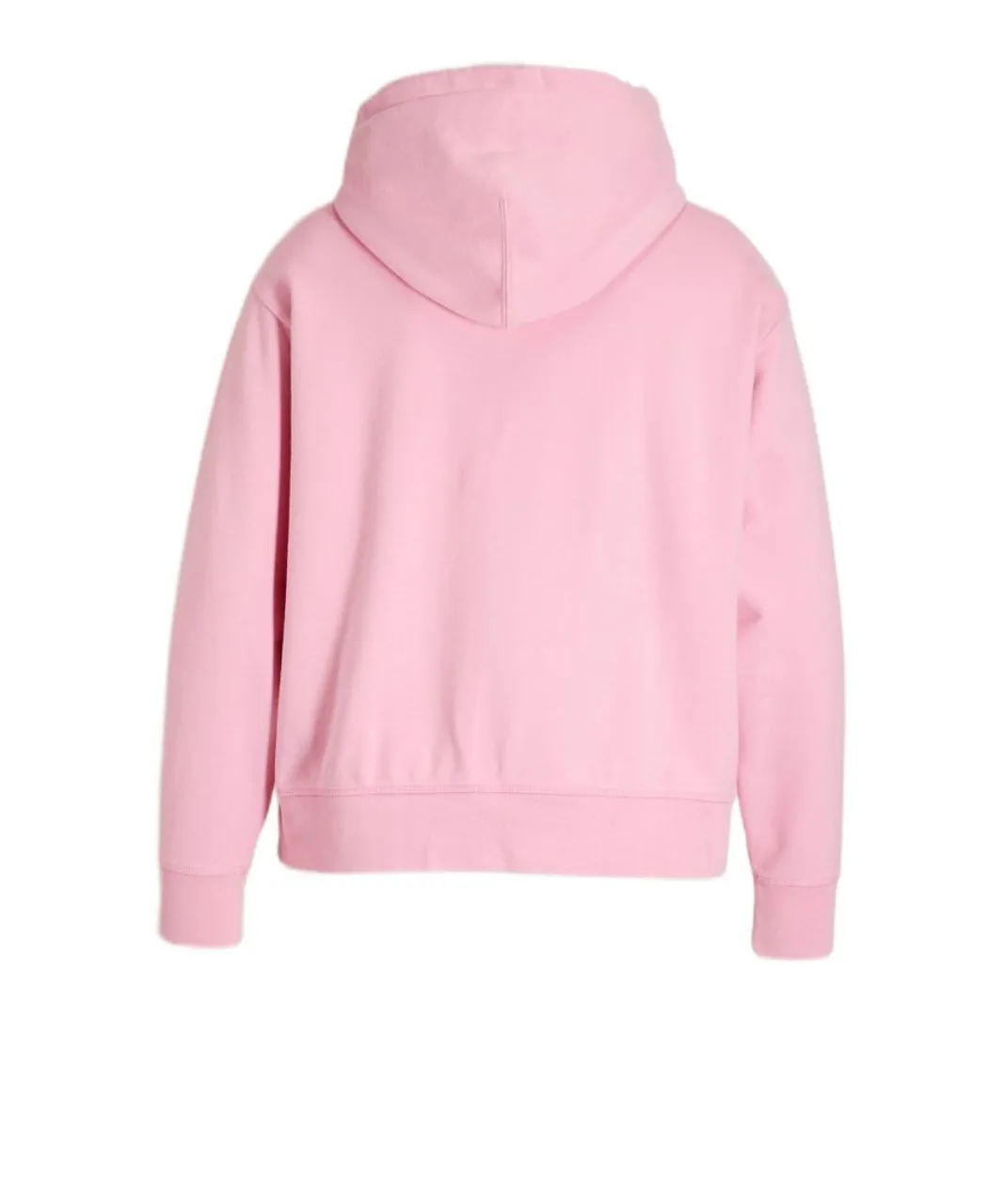 Levi's Womenss Levis Plus Graphic Standard Hoody in Pink Cotton