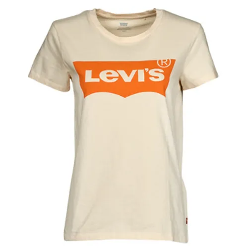 Levis  WT-GRAPHIC TEES  women's T shirt in Beige