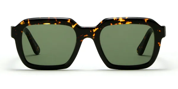 L.G.R Raffaello 09B Men's Sunglasses Tortoiseshell Size 53