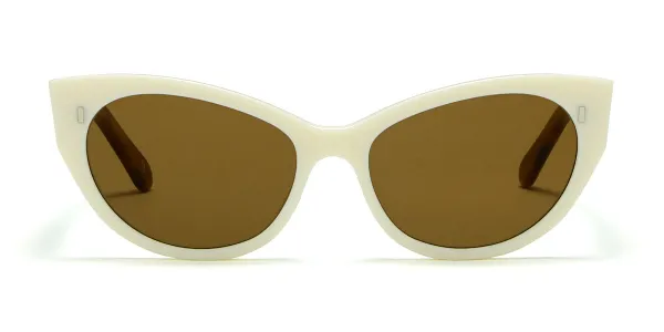 L.G.R Twiga 75 Women's Sunglasses White Size 56