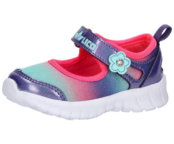 Lico girls Curly V First walking shoe