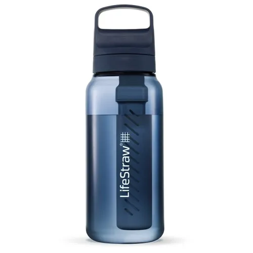 LifeStraw - Go 1-Liter - Water bottle size 1000 ml, blue