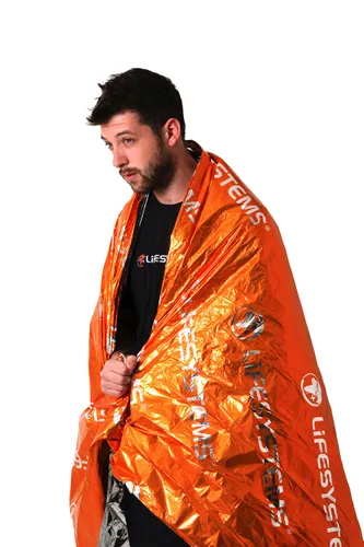 Lifesystems Emergency Silver Foil Thermal Blanket For Hiking
