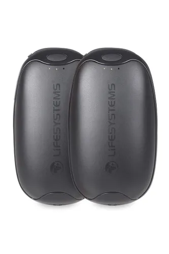 Lifesystems Rechargeable Twin-Pack Dual-Palm Hand Warmers