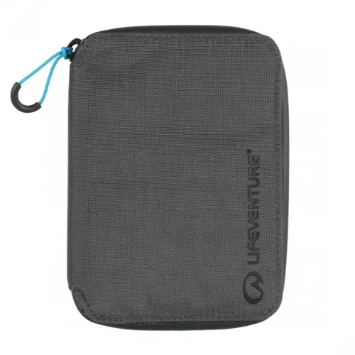 Lifeventure RFID Mini travel Wallet - Recycled: Grey Colour: Grey
