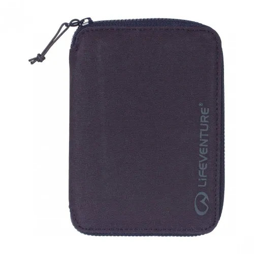 Lifeventure RFID Mini travel Wallet - Recycled: Navy Colour: Navy