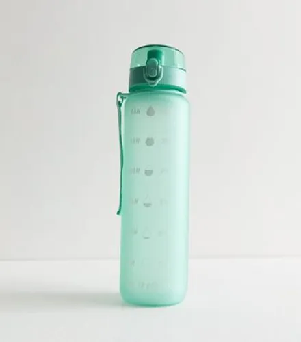 Light Green 1 Litre Water Bottle New Look