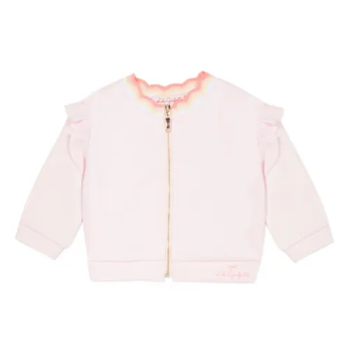 Lili Gaufrette  KALINIO  girls's Children's Jacket in Pink