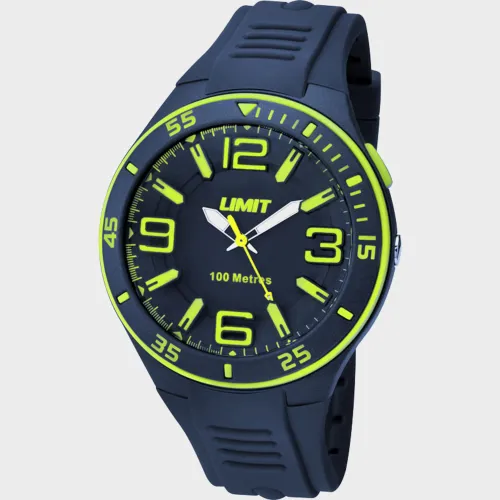 Limit Active Analogue Watch - Navy, NAVY
