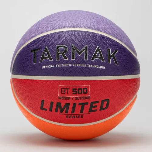 Limited Edition Basketball Size 6 Bt500 Touch - Purple/red
