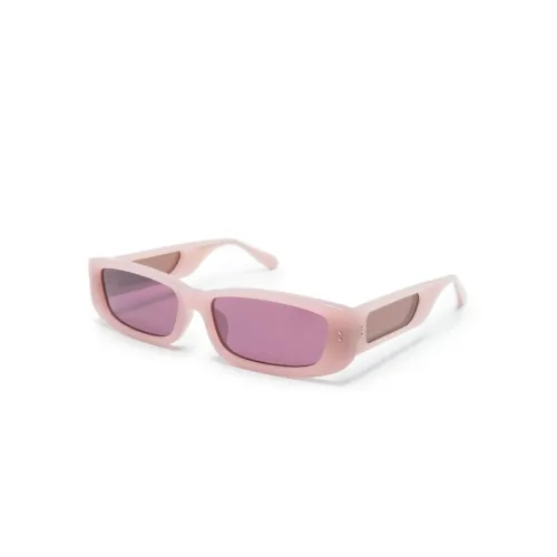 Linda Farrow , Lfl1419 C5 SUN Sunglasses ,Purple female, Sizes: