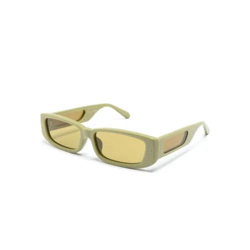 Linda Farrow , Lfl1419 C6 SUN Sunglasses ,Green male, Sizes: