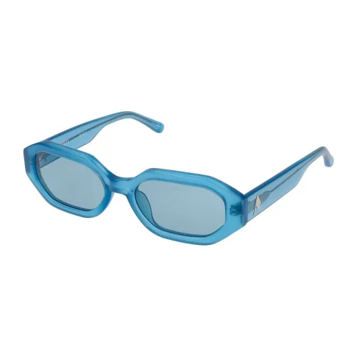 Linda Farrow , THE Attico Attico14 Irene Sunglasses ,Blue female, Sizes: