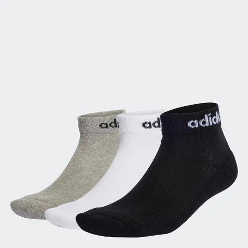 Linear Ankle Cushioned Socks 3 Pairs