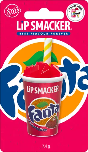 Lip Smacker - Coca-Cola Cup Collection - Strawberry Fanta