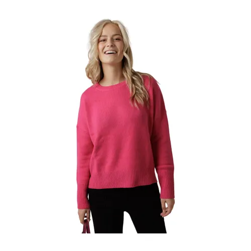 Lisa Yang , Mila Hibiscus Sweater ,Pink female, Sizes: