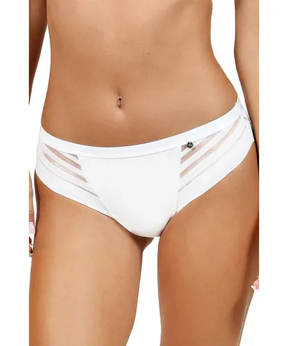 Lisca Womens 'Alegra' Seamless Bikini Knickers - White Polyamide