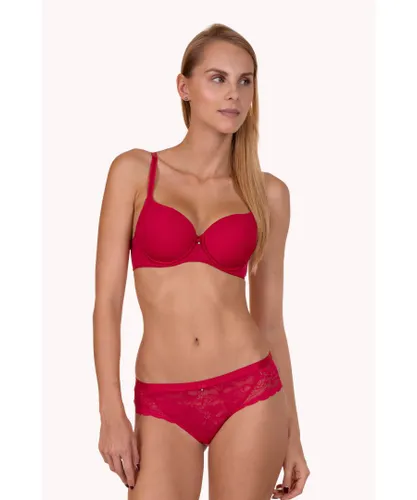 Lisca Womens 'Evelyn' Bikini Knickers - Red