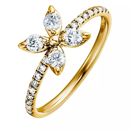 Little Luxuries Rings - Young Finest Collection Ring With Diamonds - gold - Rings for ladies