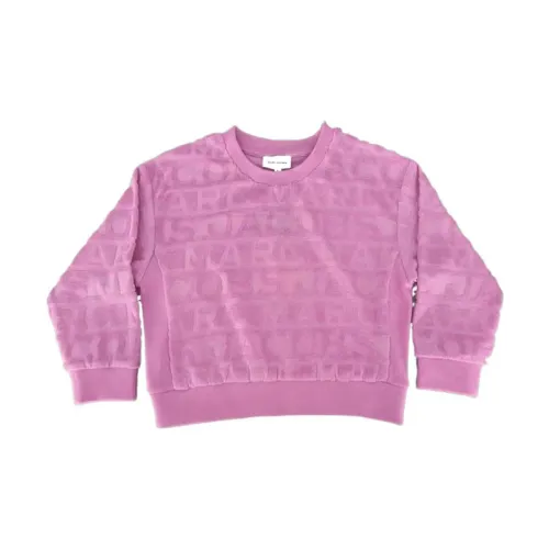 Little Marc Jacobs , Fuchsia Sweaters for Kids ,Pink female, Sizes: