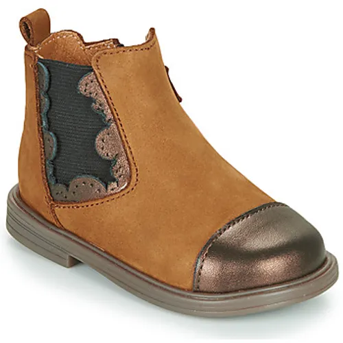 Little Mary  ELVIRE  girls's Children's Mid Boots in Brown