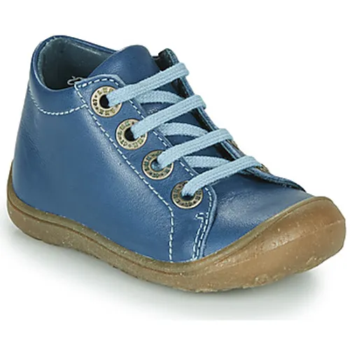 Little Mary  GOOD !  boys's Children's Shoes (High-top Trainers) in Blue