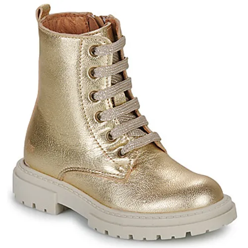 Little Mary  MINA  girls's Children's Low Ankle Boots in Gold